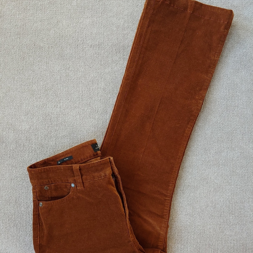 Talbots Rust Brown Corduroy Pants